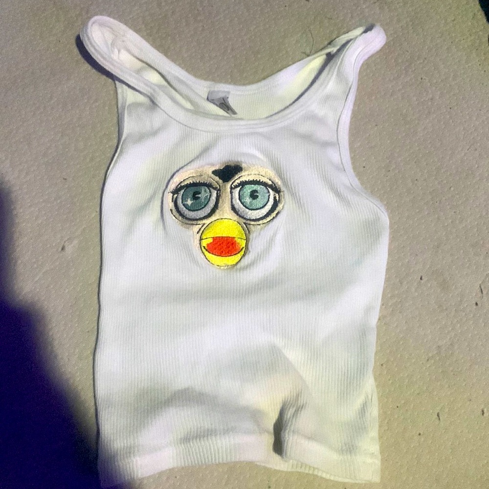 y2k furby crop top🍄
